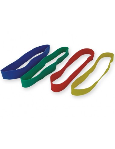 Bandas de latex para tonificación Gima - Set de 4-Iberomed