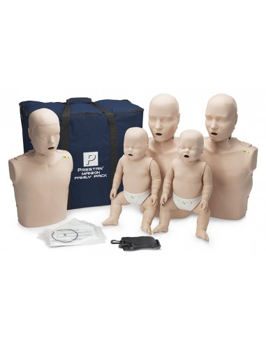 Pack 5 Maniquíes RCP: Adulto, Pediatrico Y Bebé Prestan-Iberomed