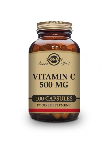 Vitamina C 500 mg. 100 Cápsulas vegetales. Qenco.