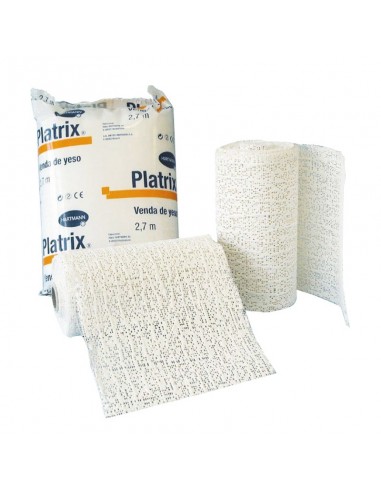 Venda de yeso Platrix Gipsbinde Hartmann 15cm. x 2,7m. Bolsa 2uds. Iberomed