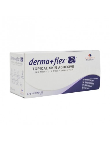 Adhesivo Tisular cutáneo Derma + Flex® QS ™  Caja de 10uds. de 0,7ml. Iberomed