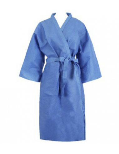 60 Uds Bata Kimono desechable para paciente.