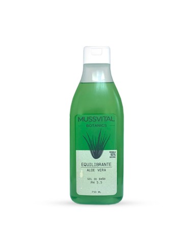 Gel de baño Aloe Vera Mussvital essentials 750ml-iberomed