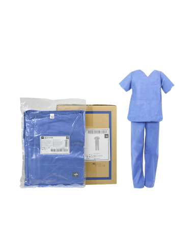 25 uds Set pijama quirúrgico desechable. SMS. Talla S. Iberomed