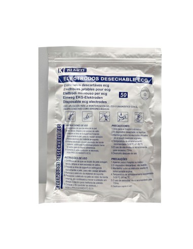 Electrodos ECG desechables. Iberomed