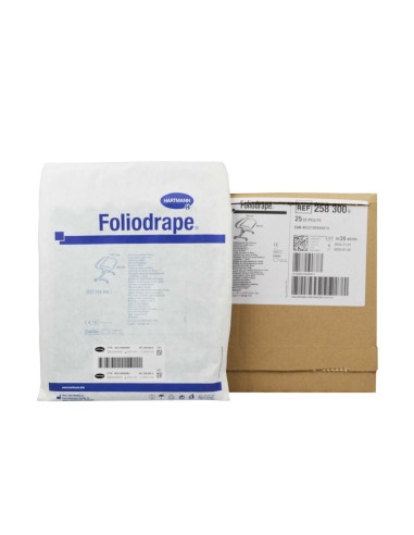 25 Uds. Foliodrape Funda mesa de Mayo Hartmann 80x145cm.